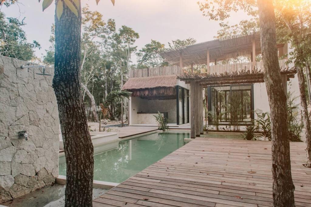 Villa Xuncari In The Heart Of The Jungle Tulum Exterior photo