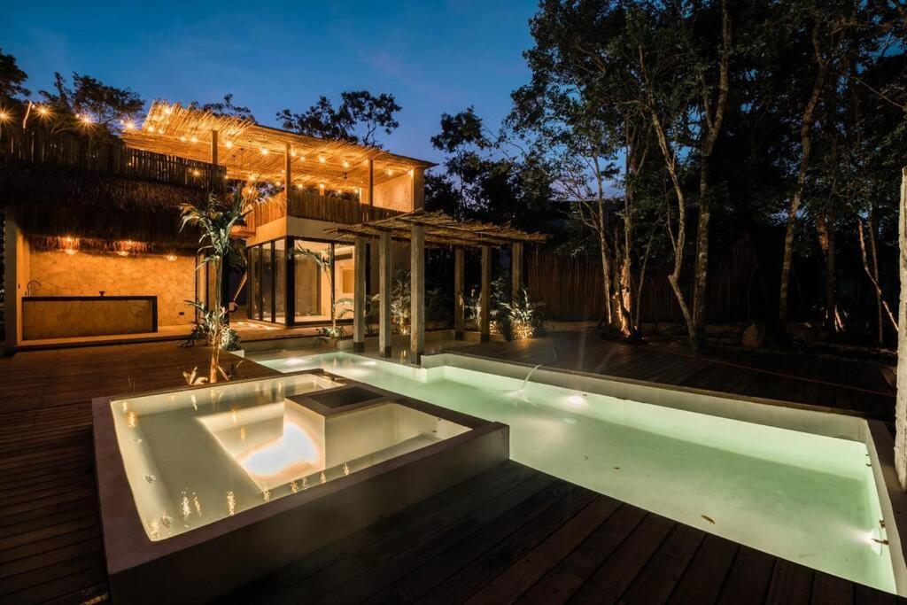 Villa Xuncari In The Heart Of The Jungle Tulum Exterior photo