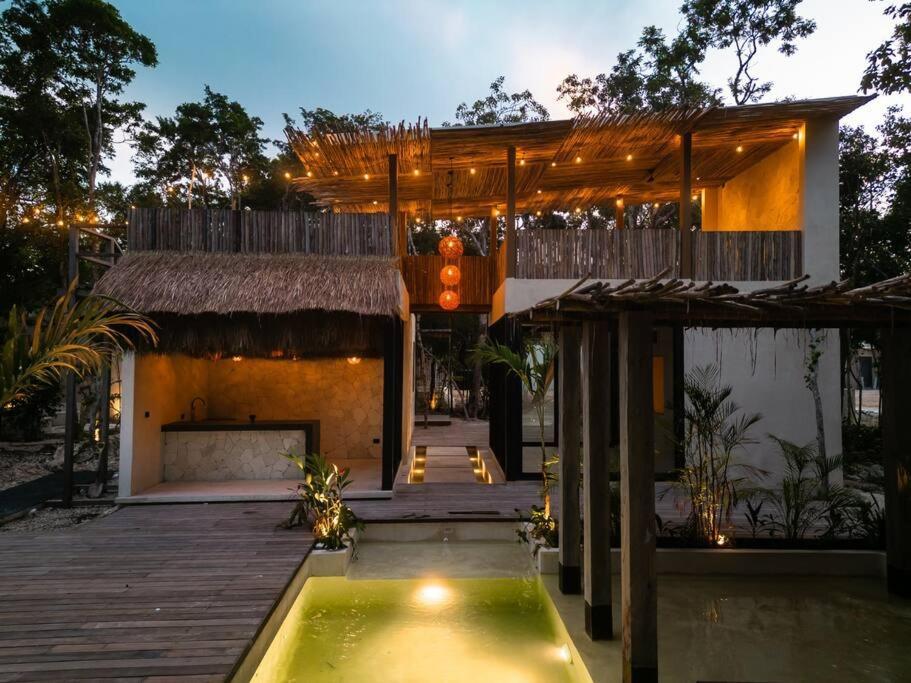 Villa Xuncari In The Heart Of The Jungle Tulum Exterior photo