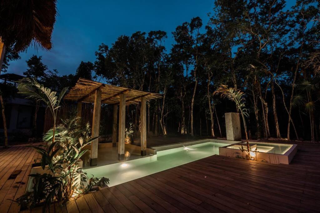 Villa Xuncari In The Heart Of The Jungle Tulum Exterior photo