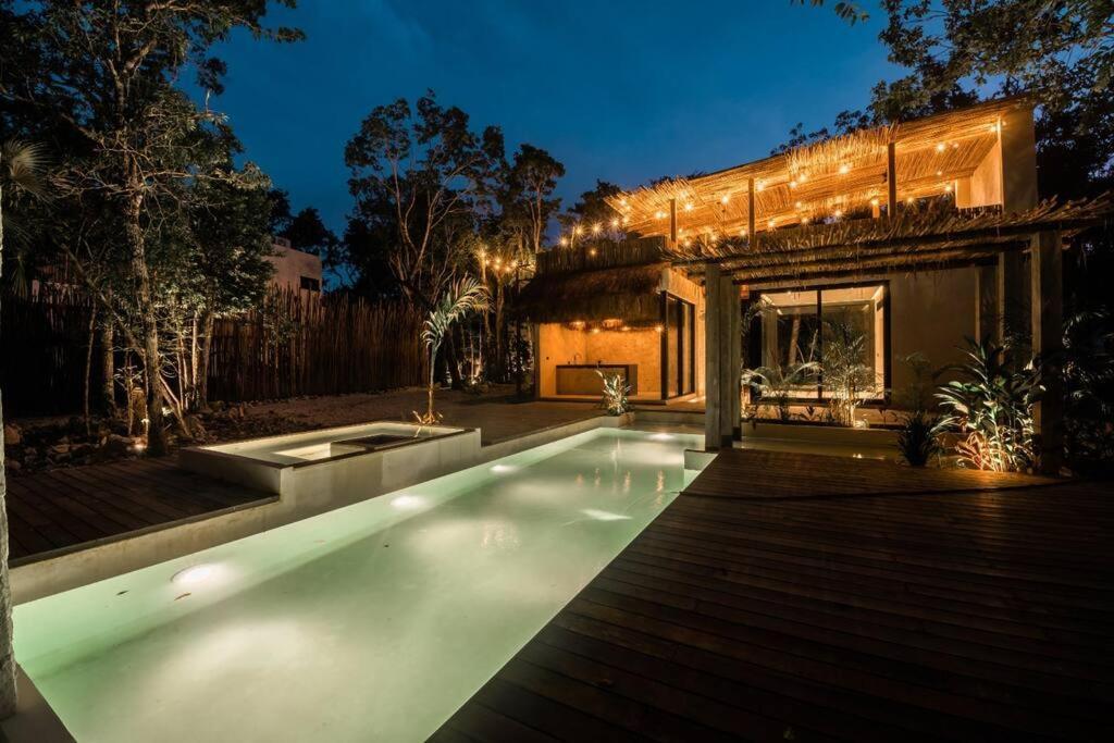Villa Xuncari In The Heart Of The Jungle Tulum Exterior photo