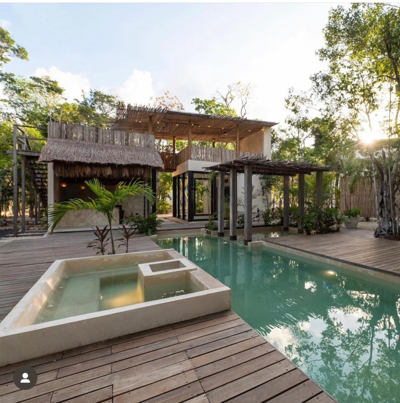 Villa Xuncari In The Heart Of The Jungle Tulum Exterior photo